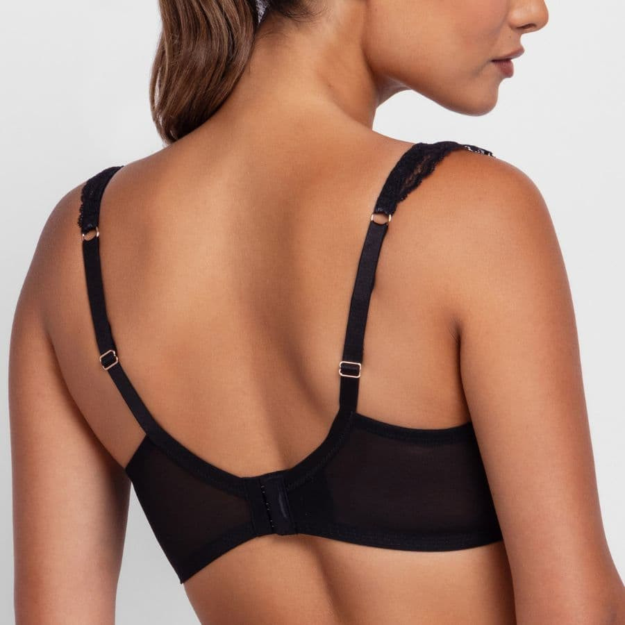 Full cup bra, underwired, non padded, lyra satin, dorina.