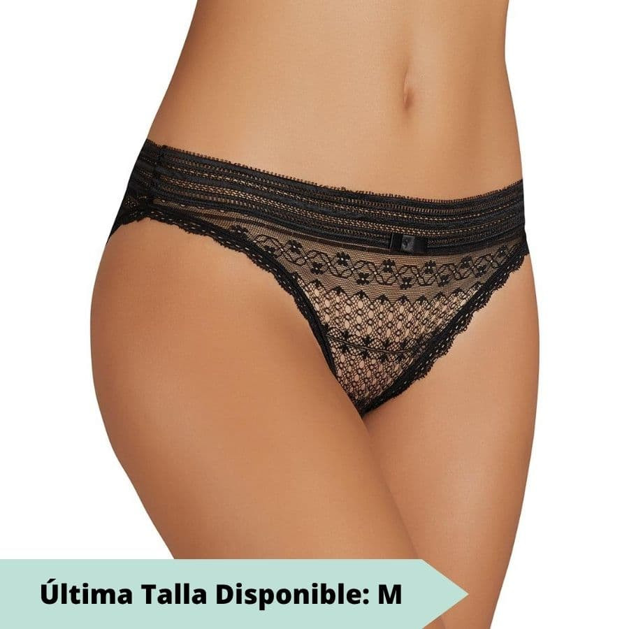 braguita corte mini en encaje floral de ysabel mora.