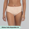 braguitas de talle alto estampadas, joy de rosa faia.