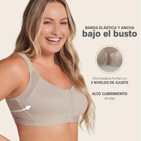 full cup bra, non wired, non padded, leonisa.