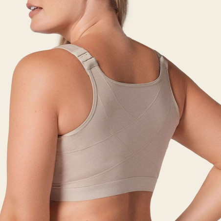 cotton full cup bra, non wired, removable padded, leonisa.