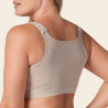 cotton full cup bra, non wired, removable padded, leonisa. cotton full cup bra, non wired, removable padded, leonisa.
