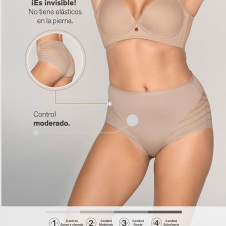 High-waisted shaping panty, leonisa.