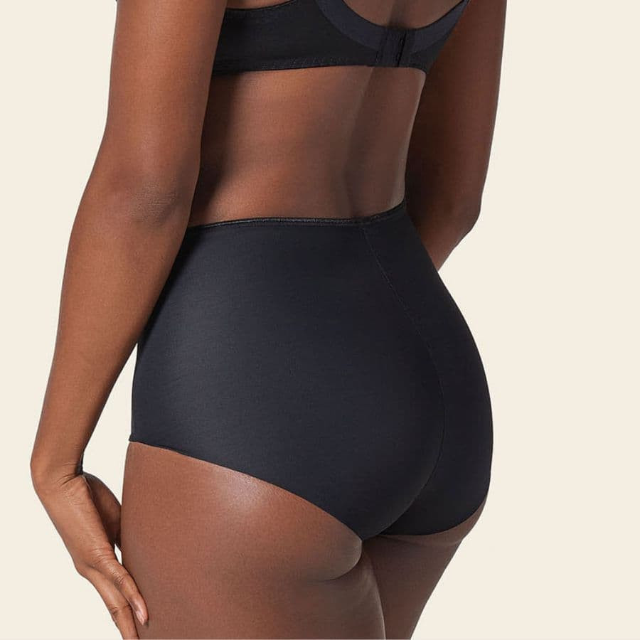 High-waisted invisible classic panty, leonisa.