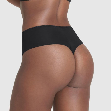 High-waisted thong with strong compression, leonisa.