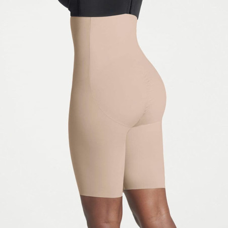 Faja pantalón con control en abdomen y cintura de leonisa.