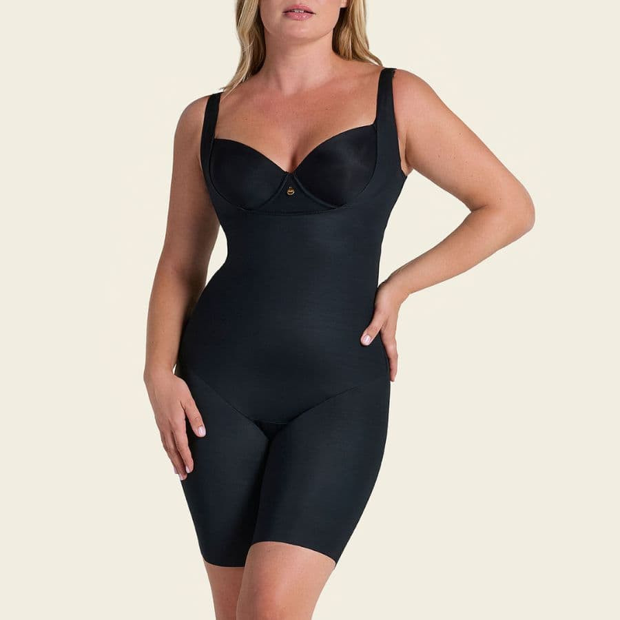 Body efecto invisible de compresión fuerte de leonisa.