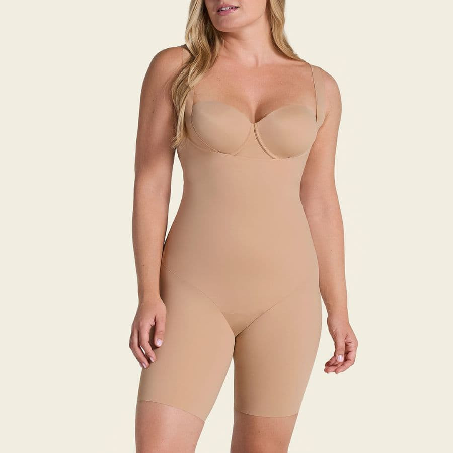 Body efecto invisible de compresión fuerte de leonisa.