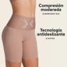 Short invisible de control medio, antideslizante de leonisa. Short invisible de control medio, antideslizante de leonisa.