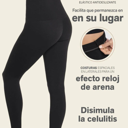 High-waisted shaping legging, leonisa