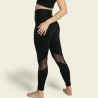High-waisted sports legging with compression, leonisa