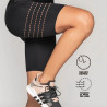 Short deportivo de compresión fuerte en abdomen de leonisa.