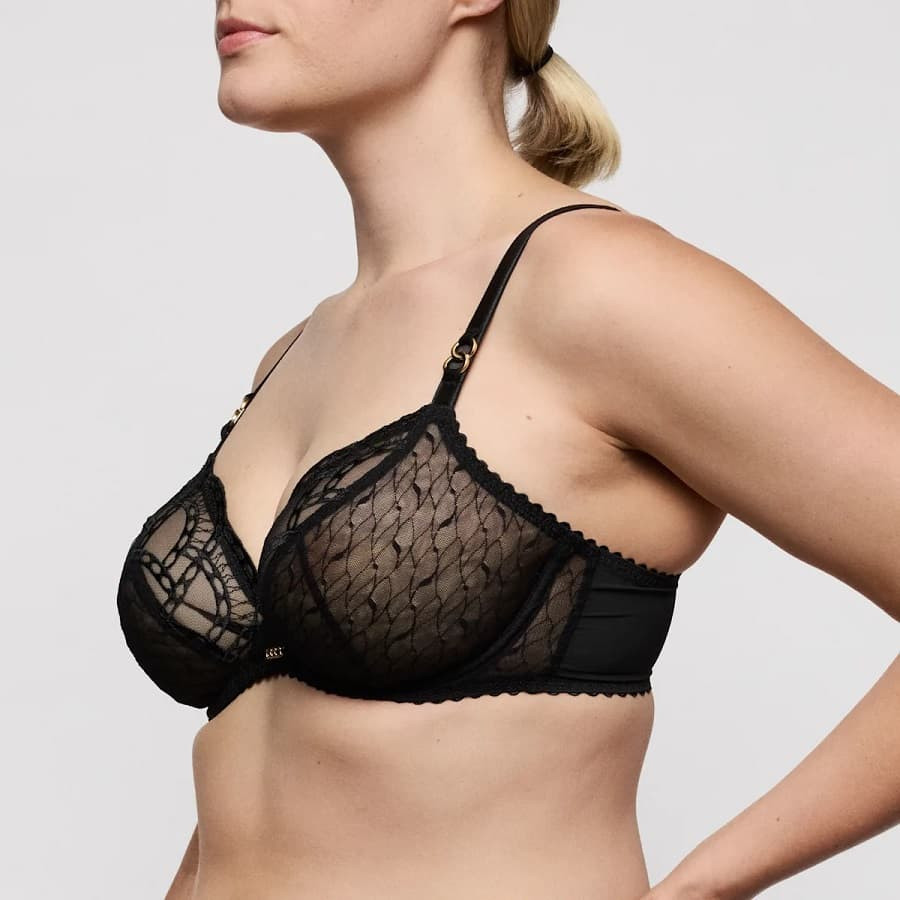 Minimizer bra, underwired, non padded, naica, primadonna.