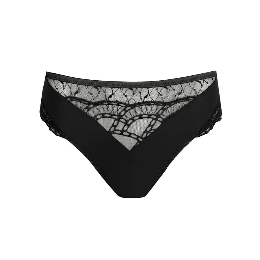 Braga corte midi en encaje bordado, naica de primadonna.