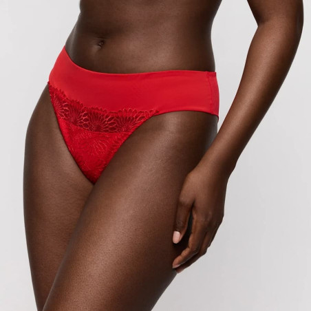 Sophora Lace Thong with Tulle, primadonna.