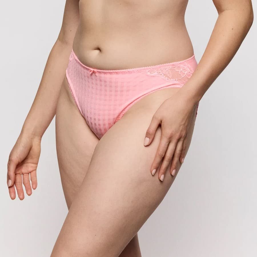 Madison Classic Midi Brief with Lace, primadonna.