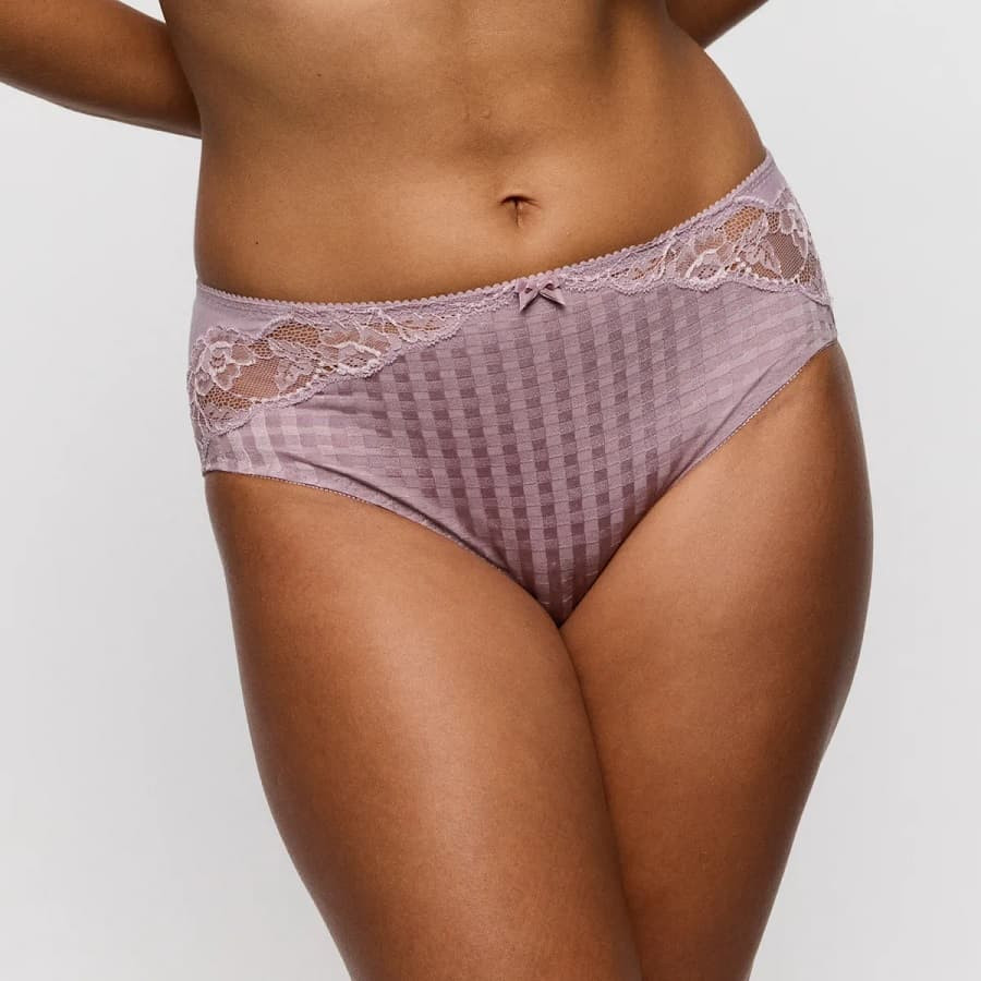 Madison High-Waist Brief with Lace, primadonna.