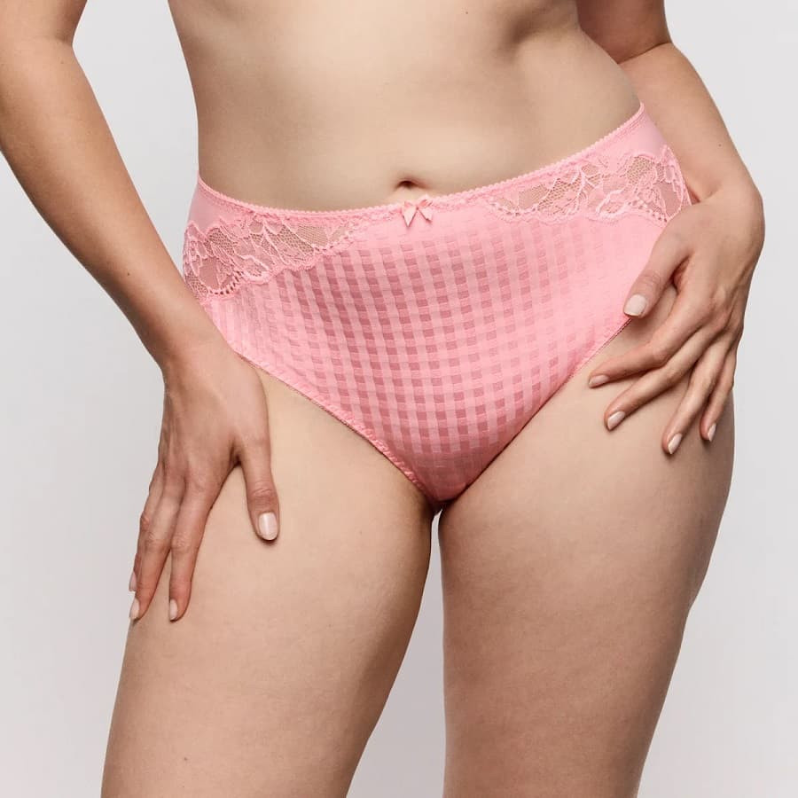 Madison High-Waist Brief with Lace, primadonna.