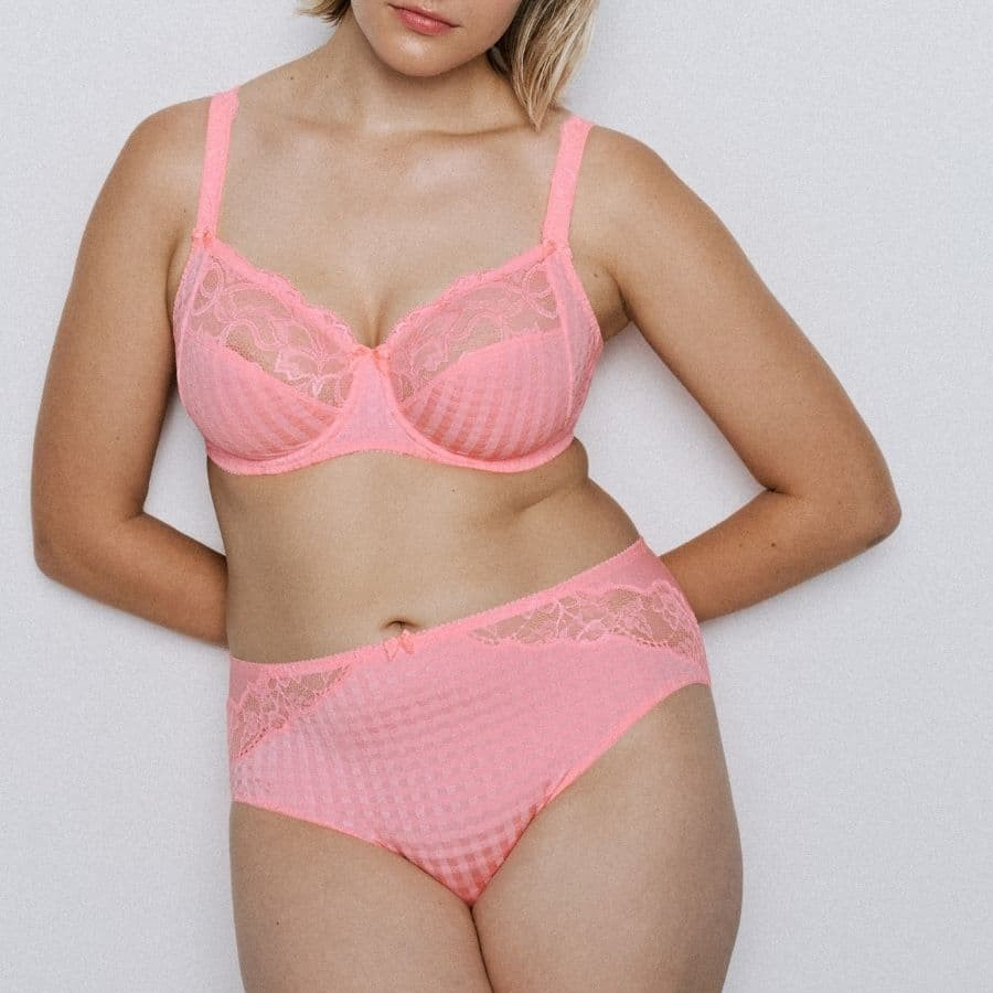 Madison High-Waist Brief with Lace, primadonna.