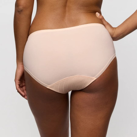 Deauville High-Waist Brief with Embroidered Lace, primadonna.