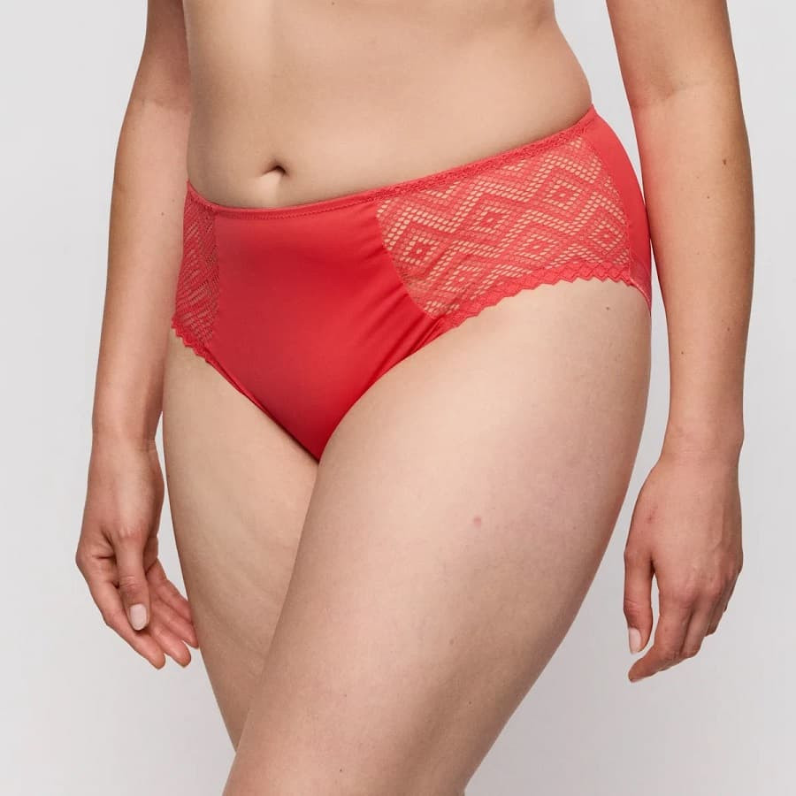 Grace Bay High-Waist Briefs, primadonna twist.