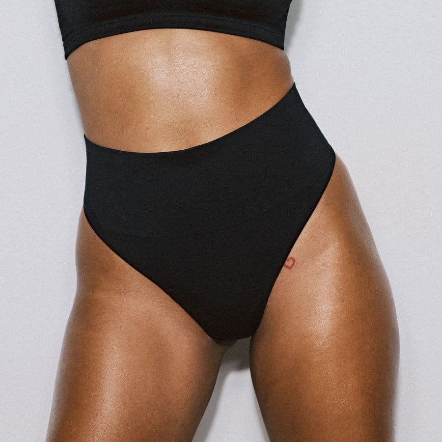 Nudda Medium-Compression Thong Shapewear, Primadonna.
