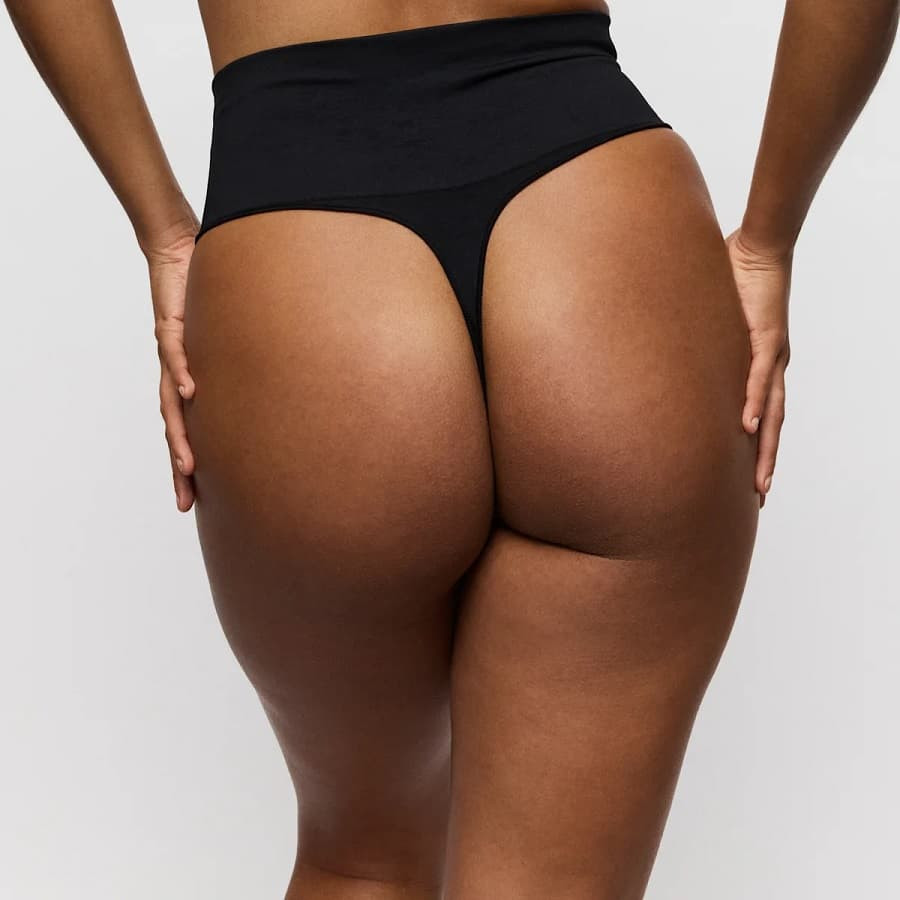 Nudda Medium-Compression Thong Shapewear, Primadonna.