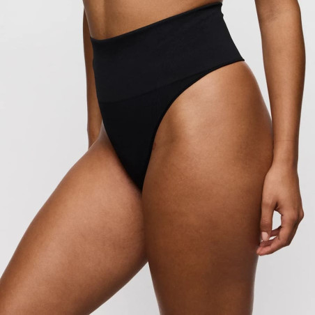 Nudda Medium-Compression Thong Shapewear, Primadonna.