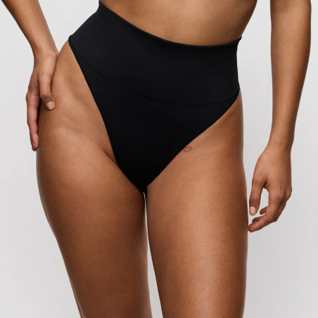 Nudda Medium-Compression Thong Shapewear, Primadonna.