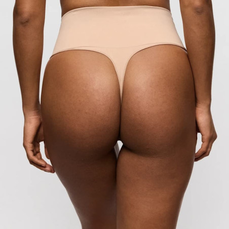 Nudda Medium-Compression Thong Shapewear, Primadonna.