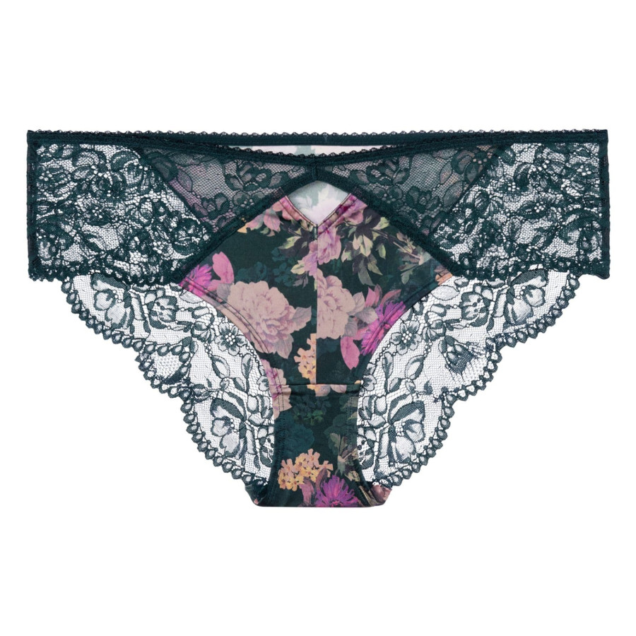 Braguitas corte midi encaje floral, anahi-floral de dorina.