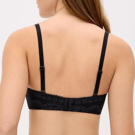 Wire-Free Lace Bra with Light Padding, ysabel mora.