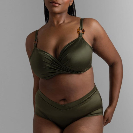 Guaraná Underwired Bikini with High Waist Brief , dorina.