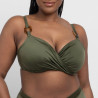 Conjunto bikini con aros y braga alta, guarana de dorina. Conjunto bikini con aros y braga alta, guarana de dorina.