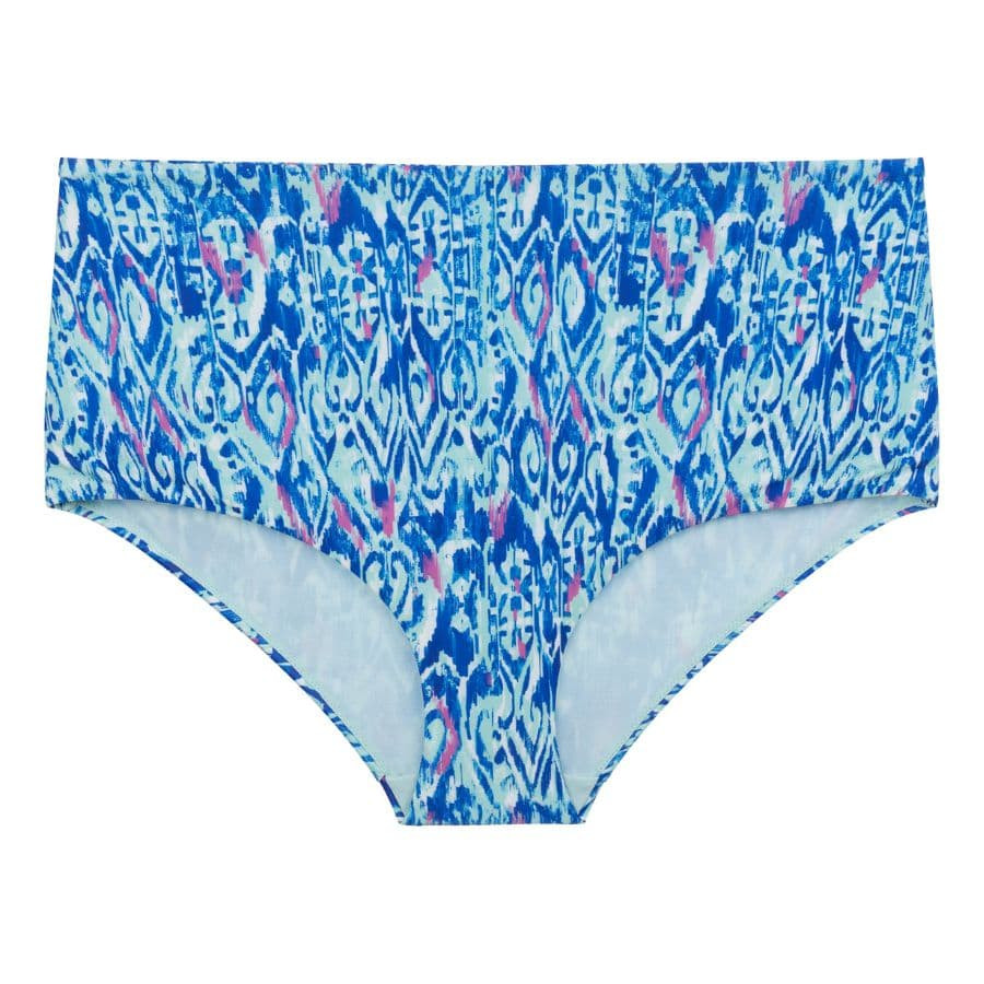 Braga bikini de talle alto estampada, ventura de dorina.