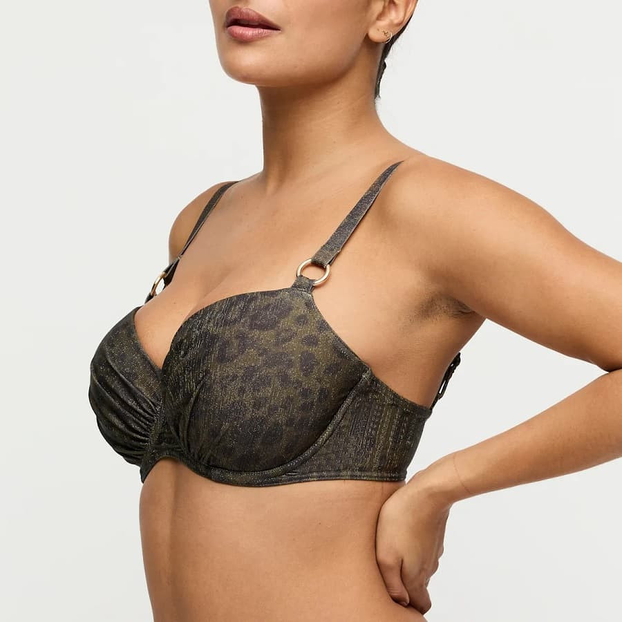 Ratjada Balconette Minimizer Bikini Top, primadonna swim.