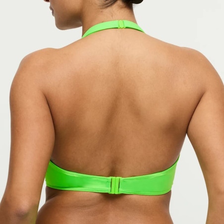 Pilon Full Cup Heart-Shaped Bikini Top, primadonna swim.