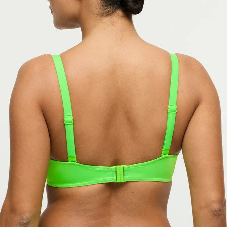 Pilon Full Cup Heart-Shaped Bikini Top, primadonna swim.