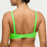 Pilon Full Cup Heart-Shaped Bikini Top, primadonna swim.