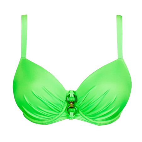 Pilon Balconette Bikini Top with Underwire, primadonna swim.