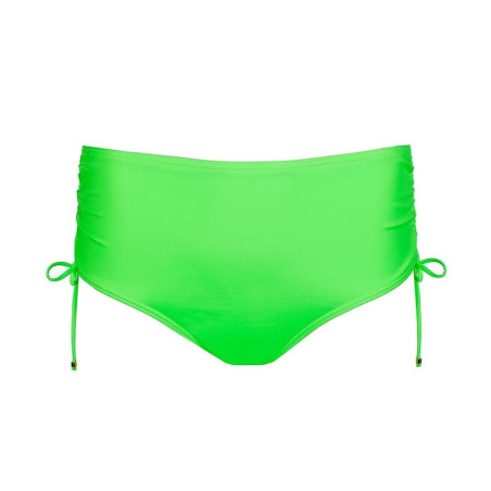 Pilon High-Waist Bikini Bottoms with Side Ties, primadonna swim.