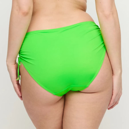 Pilon High-Waist Bikini Bottoms with Side Ties, primadonna swim.