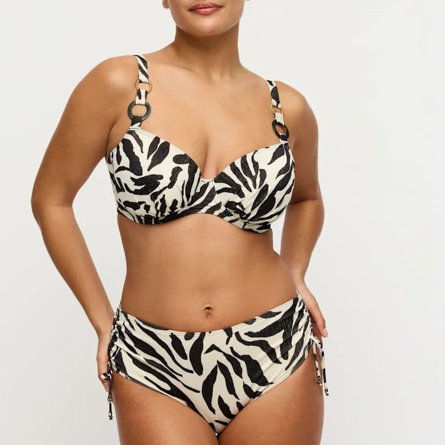 Dalice High Waist Bikini Briefs with Side Ties, primadonna swim.