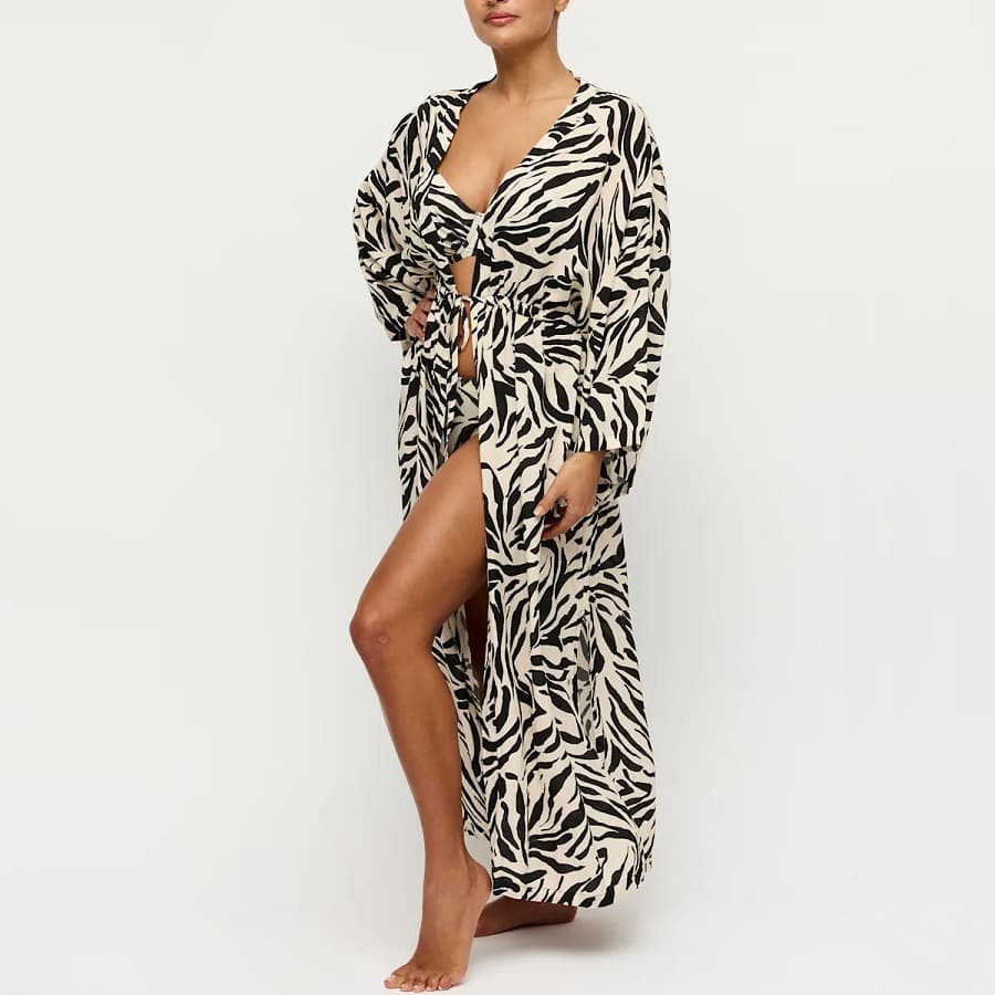 Dalice Printed Beach Kimono, primadonna swim.