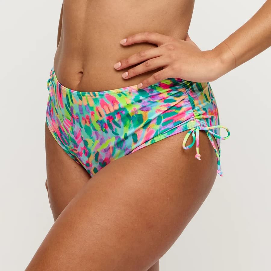 High Waist Adjustable Bikini Briefs Douala, primadonna swim.