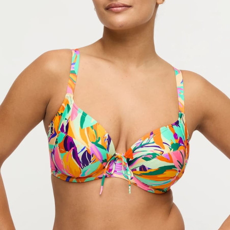 Full Cup Minimizer Underwired Bikini Top Varadeo, primadonna swim.