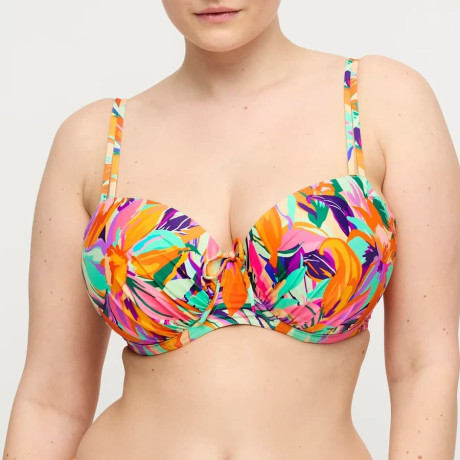 Balconette Minimizer Bikini Top Varadeo, primadonna swim.