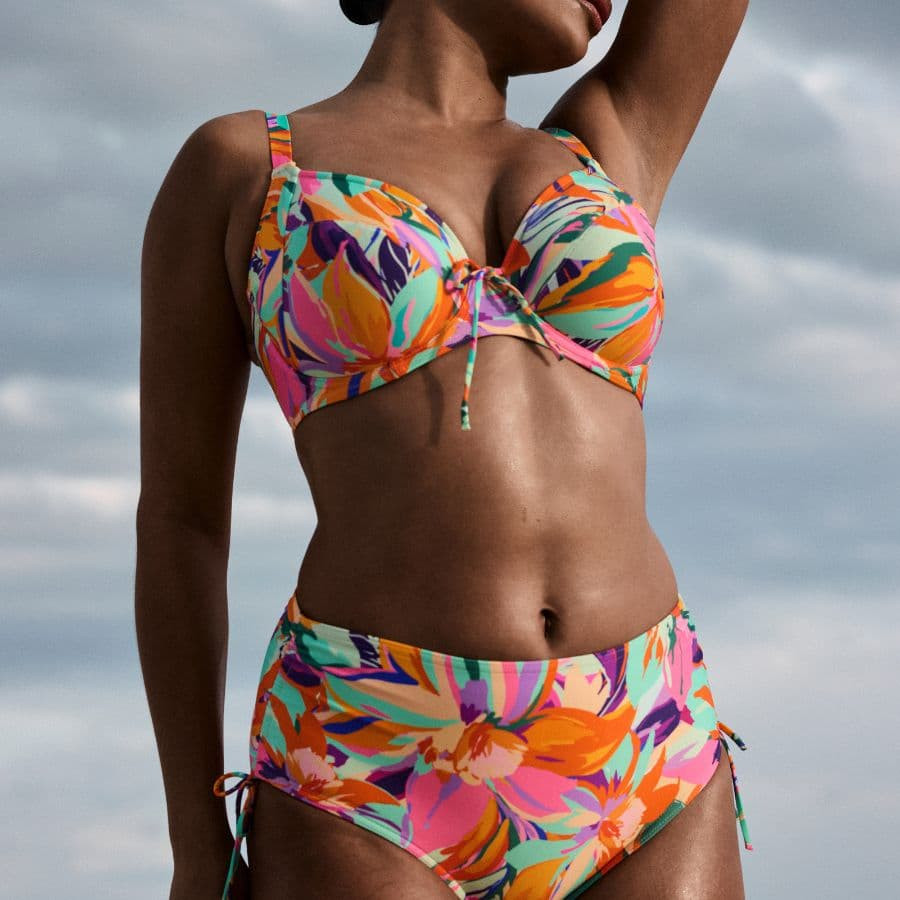 High Waist Adjustable Bikini Briefs Varadeo, primadonna swim.