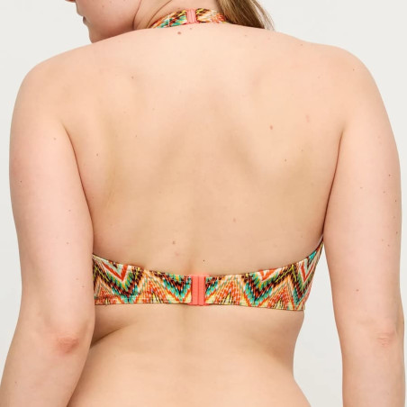 Copa bikini reductora escotada, tubou de primadonna swim.