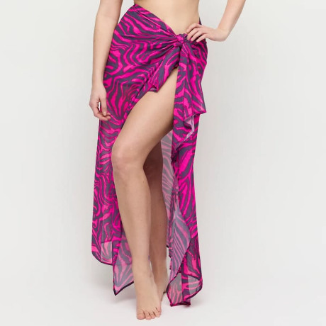 Pareo de playa estampado, malabo de primadonna swim.